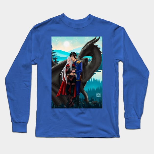 Manorian Long Sleeve T-Shirt by lemoncielart